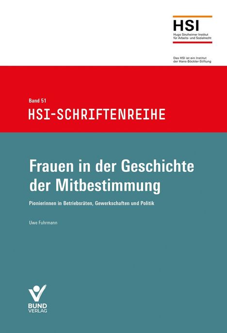 Uwe Fuhrmann: Frauen in der Geschichte der Mitbestimmung, Buch