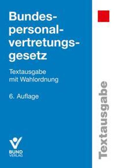 Bundespersonalvertretungsgesetz, Buch