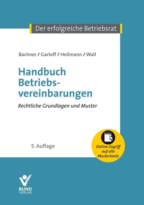 Grégory Garloff: Handbuch Betriebsvereinbarungen, Buch