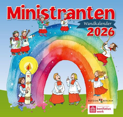 Ministranten-Wandkalender 2026, Kalender