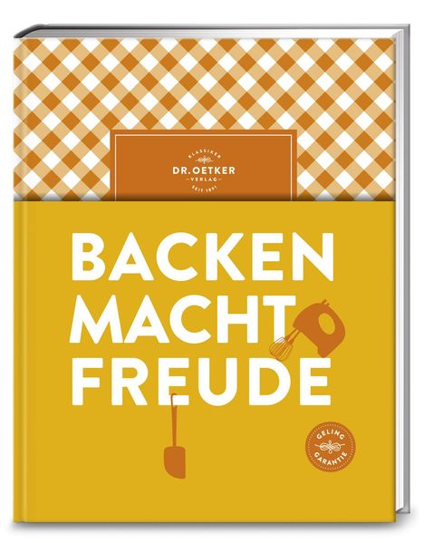 Oetker: Backen macht Freude, Buch