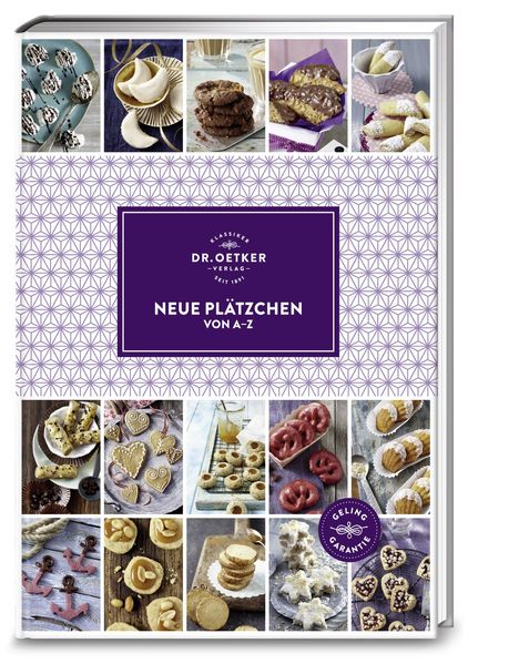 Dr. Oetker: Neue Plätzchen von A-Z, Buch