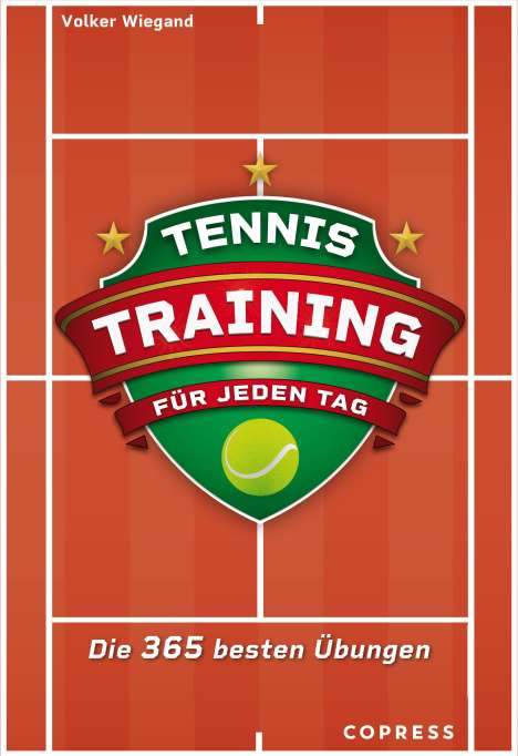 Volker Wiegand: Tennistraining für jeden Tag, Buch