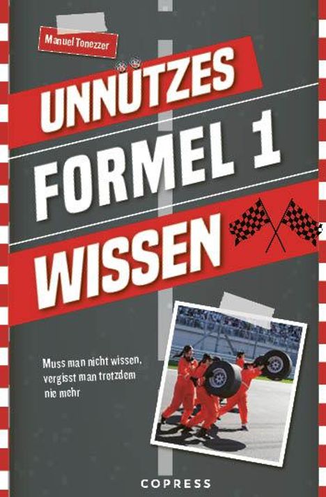 Manuel Tonezzer: Unnützes Formel 1 Wissen, Buch