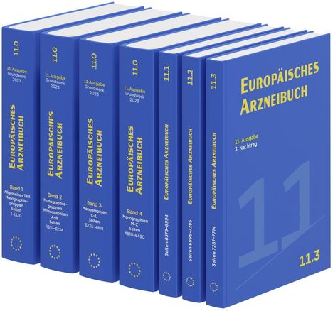 Europäisches Arzneibuch 11.0 - 11.3, Buch