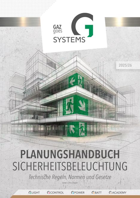 Chris Ziegler: Planungshandbuch für Sicherheitsbeleuchtung, Buch