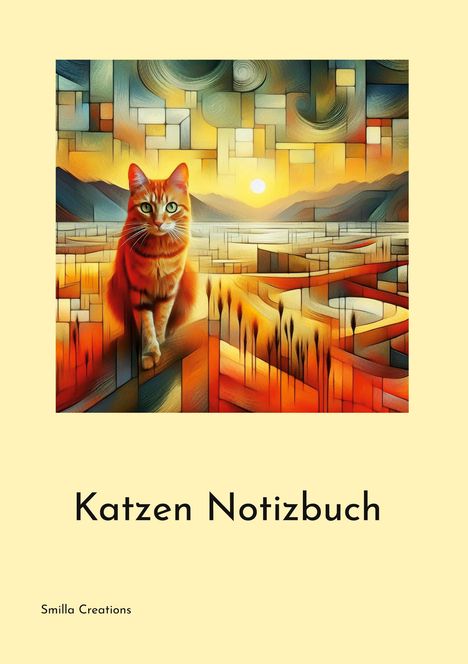 Smilla Creations: Katzen Notizbuch, Buch