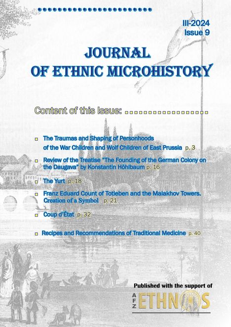 Journal of Ethnic Microhistory, Buch