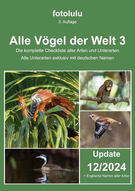 Sr. Fotolulu: Alle Vögel der Welt 3, Buch