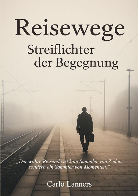 Carlo Lanners: Reisewege - Streiflichter der Begegnung, Buch