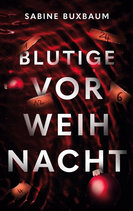 Sabine Buxbaum: Blutige Vorweihnacht, Buch