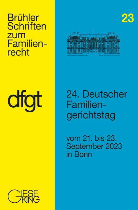 24. Deutscher Familiengerichtstag, Buch