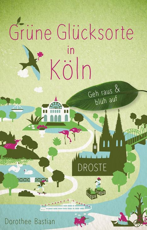 Dorothee Bastian: Grüne Glücksorte in Köln, Buch