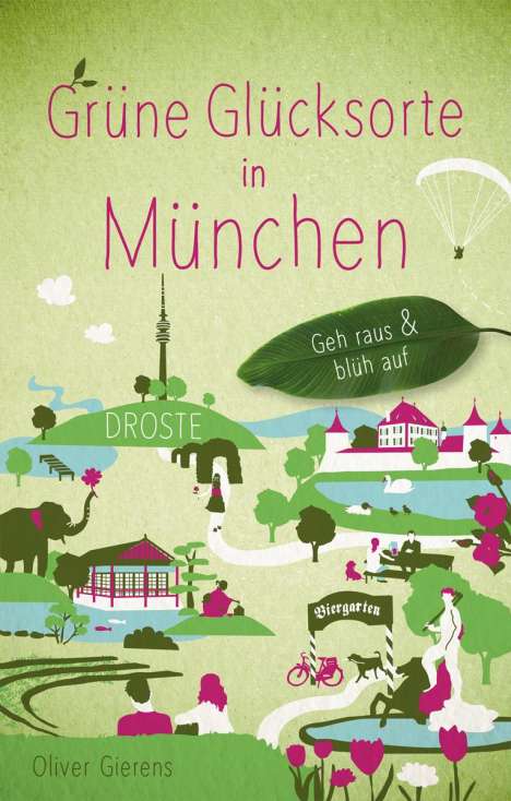 Oliver Gierens: Grüne Glücksorte in München, Buch