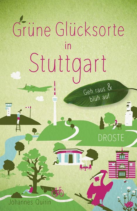 Johannes Quirin: Grüne Glücksorte in Stuttgart, Buch