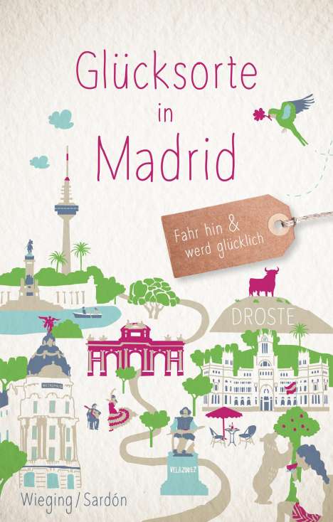 Anne-Kathrin Wieging: Glücksorte in Madrid, Buch