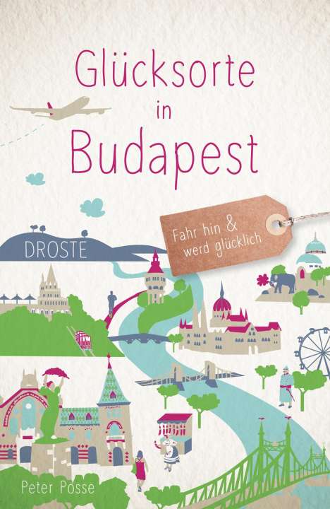 Peter Posse: Glücksorte in Budapest, Buch