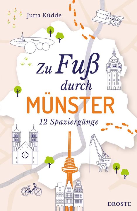 Jutta Küdde: Zu Fuß durch Münster, Buch