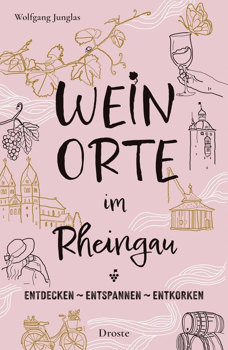 Wolfgang Junglas: Weinorte im Rheingau, Buch