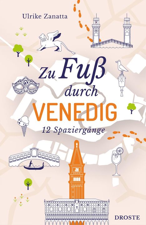 Ulrike Zanatta: Zu Fuß durch Venedig, Buch