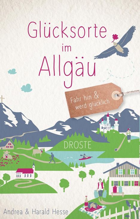 Andrea Hesse: Glücksorte im Allgäu, Buch