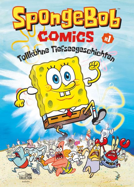 Stephen Hillenburg: SpongeBob Comics - Tollkühne Tiefseegeschichen, Buch