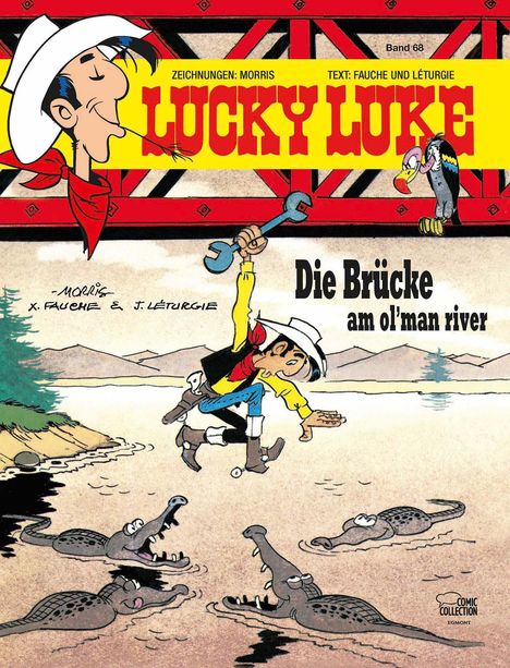 Xavier Fauche: Lucky Luke 68 - Die Brücke am Ol'Man River, Buch