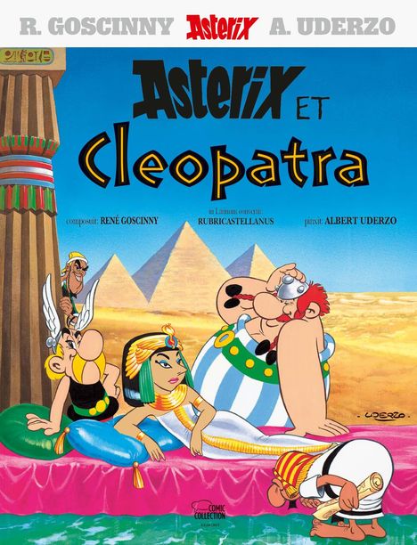 René Goscinny: Asterix latein 06 Cleopatra, Buch