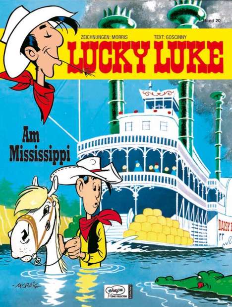 Morris: Lucky Luke 20 - Am Mississippi, Buch