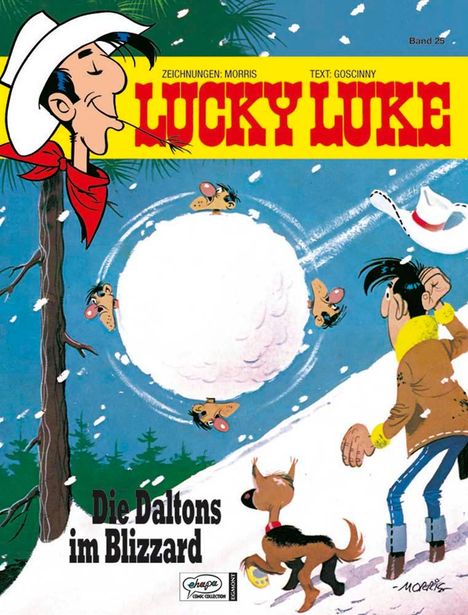 Morris: Lucky Luke 25 - Die Daltons im Blizzard, Buch