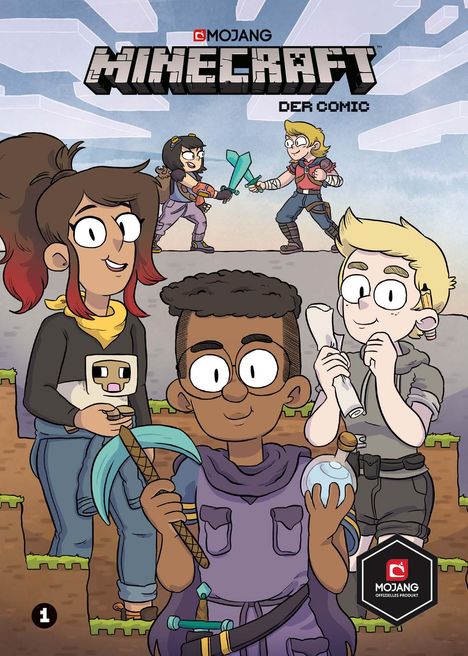 John J. Hill: Minecraft, Der Comic, Buch