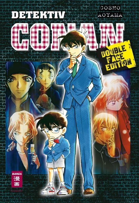 Gosho Aoyama: Detektiv Conan - Double Face Edition, Buch