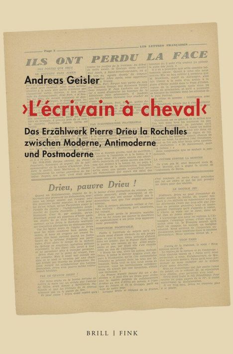 Andreas Geisler: 'L'écrivain à cheval', Buch