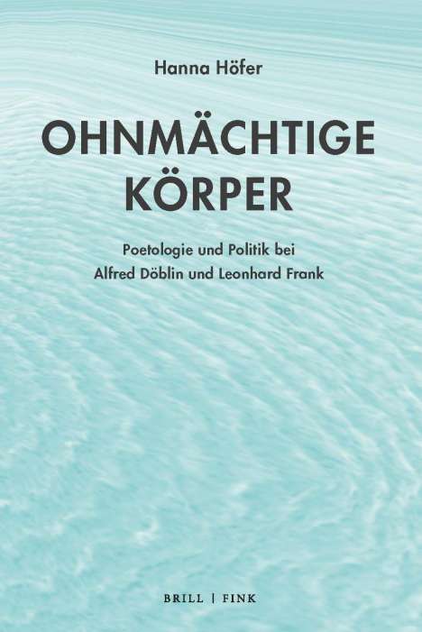 Hanna Höfer: Ohnmächtige Körper, Buch