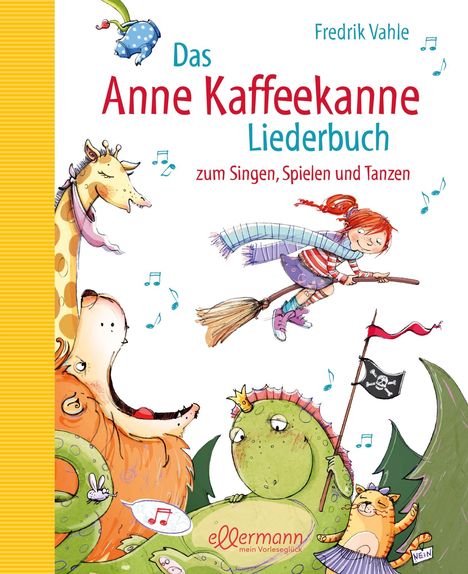 Fredrik Vahle: Das Anne Kaffeekanne Liederbuch, Buch