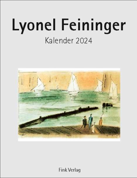 Lyonel Feininger 2024 Einsteckkal., Kalender