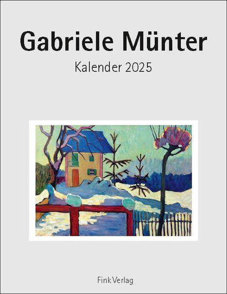 Gabriele Münter 2025, Kalender