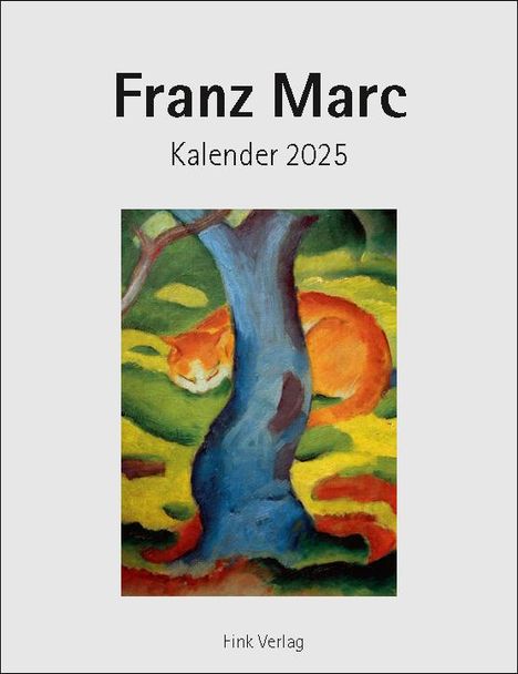 Franz Marc 2025, Kalender