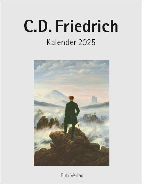 Caspar David Friedrich 2025, Kalender