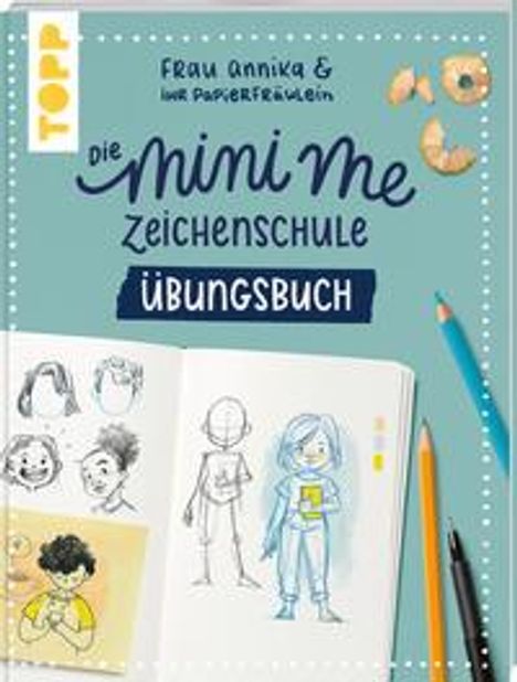 Frau Annika: Die Mini me Zeichenschule Übungsbuch, Buch