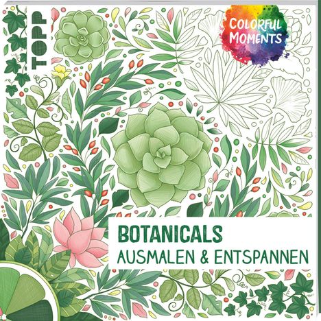 Helga Altmayer: Altmayer, H: Colorful Moments - Botanicals, Buch