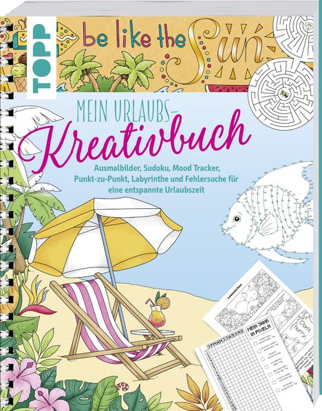 Natascha Pitz: Mein Urlaubs-Kreativbuch, Buch