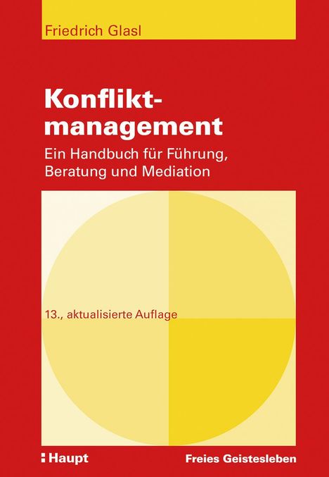 Friedrich Glasl: Konfliktmanagement, Buch