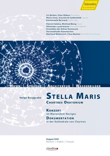 Helge Burggrabe (geb. 1973): Stella Maris - Chartres Oratorium, 2 DVDs