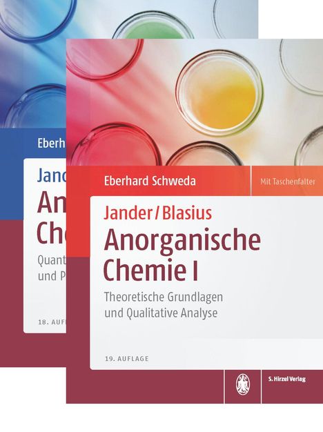 Eberhard Schweda: Package: Jander/Blasius, Anorganische Chemie I (19.A.) + II (18.A.), Buch