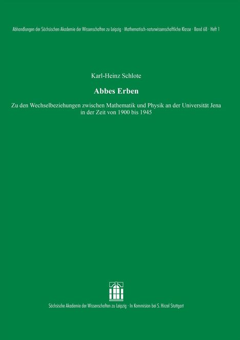 Karl-Heinz Schlote: Abbes Erben, Buch