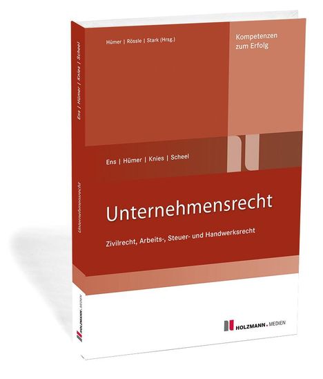 Reinhard Ens: Unternehmensrecht, Buch