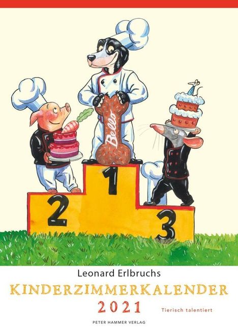 Leonard Erlbruch: Erlbruch, L: Leonard Erlbruchs Kinderzimmerkal. 2021, Kalender