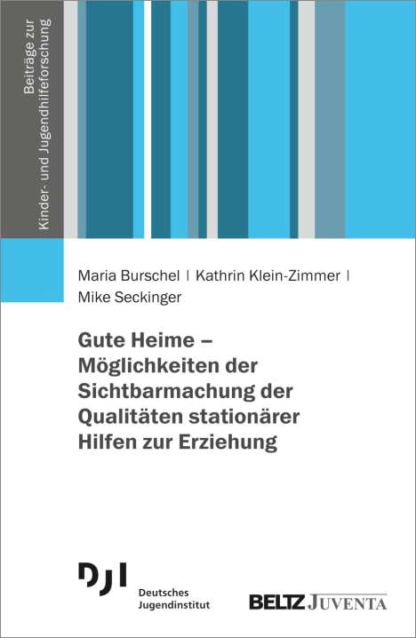 Maria Burschel: Gute Heime - Möglichkeiten der Sichtbarmachung der Qualitäten stationärer Hilfen zur Erziehung, Buch