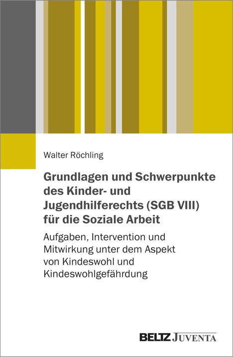 Walter Röchling: Grundlagen und Schwerpunkte des Kinder- und Jugendhilferechts (SGB VIII) für die Soziale Arbeit, Buch
